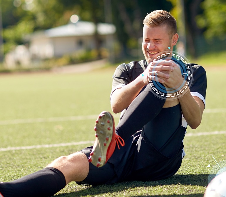 Injured player